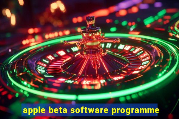 apple beta software programme